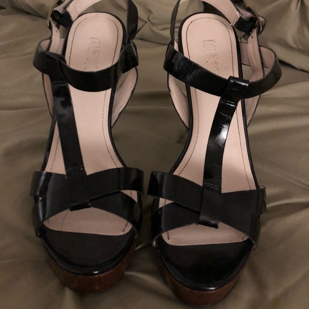 Black heels